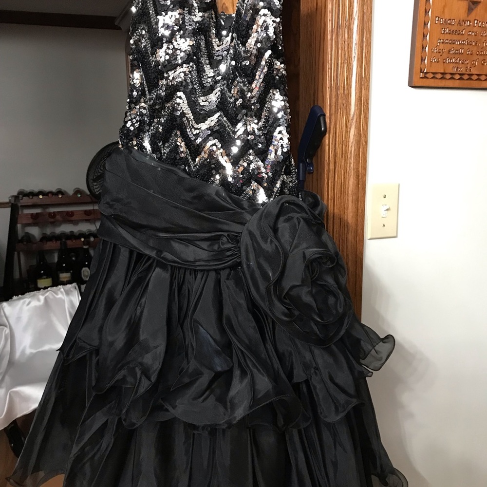 COPY - Vintage glam!  Poof and bling dress!